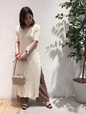 Kaoriさん（レディース・155cm）の春コーディネート