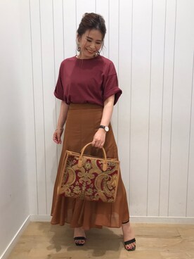 Kaoriさん(レディース・155cm)の夏コーディネート