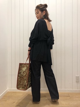 Kaoriさん（レディース・155cm）の夏コーディネート