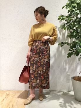 Kaoriさん（レディース・155cm）の夏コーディネート