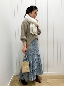 Kaoriさん（レディース・155cm）の秋コーディネート