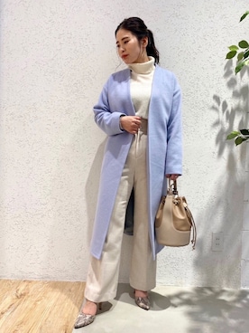 「andemiu」｜「アイテム（その他アウター）」を使った、Kaoriさん（レディース・155cm）の秋コーディネート