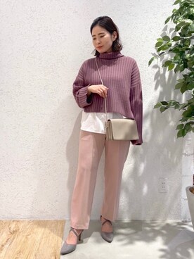 Kaoriさん（レディース・155cm）の冬コーディネート