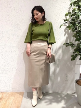 Kaoriさん（レディース・155cm）の冬コーディネート