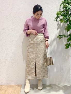 Kaoriさん(レディース・155cm)の冬コーディネート