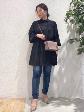 Kaoriさん（レディース・155cm）の冬コーディネート