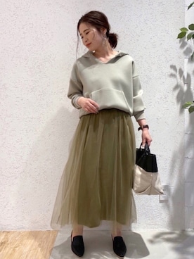 Kaoriさん（レディース・155cm）の春コーディネート