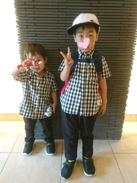 sakukeisakuさん（キッズ・110cm）の春コーディネート