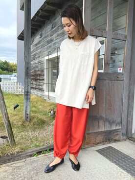 「bornfree1973」｜shihoさん（レディース・165cm）の春コーディネート