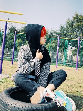 可能可爱呵さんのコーディネート