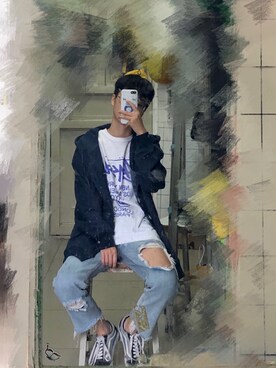 可能可爱呵さんのコーディネート