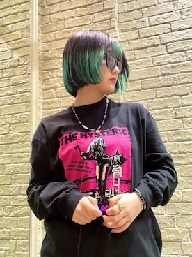 「ロンt」｜「アイテム（雑貨/ホビー）」を使った、YUIKAさん（レディース・158cm）の夏コーディネート