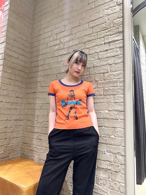 HYSTERIC GLAMOUR FEATHER BABE チビTシャツ HYSTERIC GLAMOUR（ヒステリックグラマー）の「FEATHER BABE