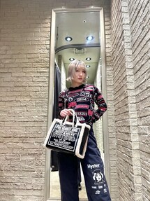 HYSTERIC GLAMOUR（ヒステリックグラマー）の「DIZZY&MILKY刺繍 トート 