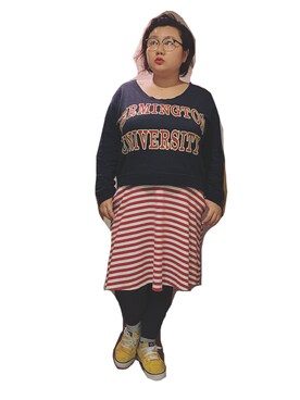 アメリカの大学生風 のレディース人気ファッションコーディネート Wear