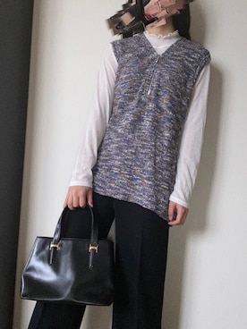 「ANNE KLEIN（アンクライン）のアイテム」を使った、koji🥀さん（レディース・160cm）の夏コーディネート