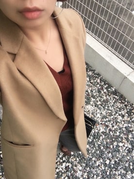 「アイテム（ピアス（両耳用））」を使った、miiさん（レディース・151cm・30代）の春コーディネート