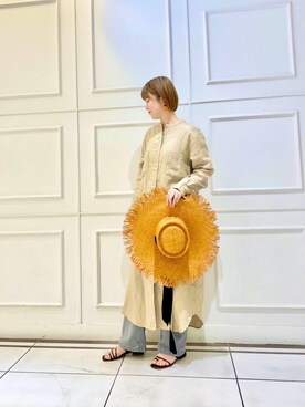 「ヤヌーク」｜madokaさん（レディース・157cm）の春コーディネート