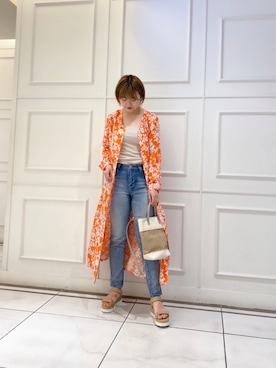 「ヤヌーク」｜madokaさん（レディース・157cm）の春コーディネート