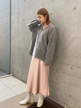 madokaさん（レディース・157cm）の冬コーディネート