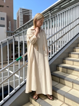 「FEMMENT（ファモン）のアイテム」を使った、madokaさん（レディース・157cm）の春コーディネート