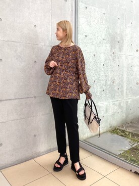 madokaさん（レディース・157cm）の春コーディネート