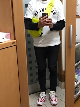 「TIMBUK2（ティンバックツー）のアイテム」を使った、メタル親父さん（メンズ・182cm）の秋コーディネート