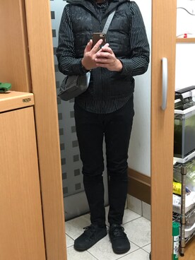 「NARACAMICIE（ナラカミーチェ）のアイテム（トップス）」を使った、メタル親父さん（メンズ・182cm）の秋コーディネート