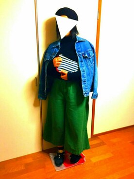 「CHUMS（チャムス）のアイテム（ハンドバッグ）」を使った、ｋｉｒａｋｉｒａさん（レディース・160cm）の冬コーディネート