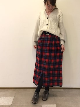 「KATHARINE ROSS（キャサリンロス）のアイテム（シューズ）」を使った、ciさん（レディース・157cm）の冬コーディネート