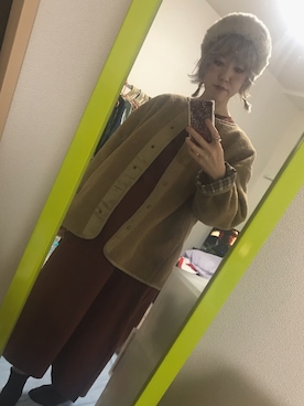 「寒くなってきた」｜かほおでんさん（レディース・158cm）の秋コーディネート