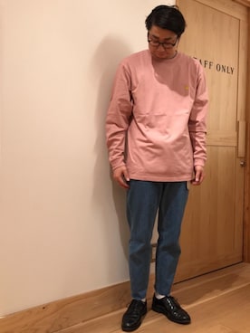 coen アベさん(メンズ・175cm)の春コーディネート