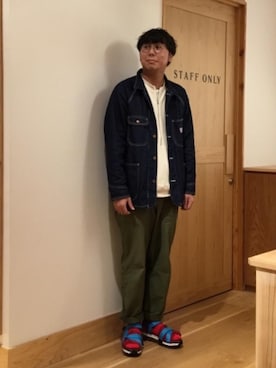 coen アベさん(メンズ・175cm)の秋コーディネート