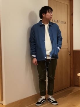 coen アベさん（メンズ・175cm）の冬コーディネート
