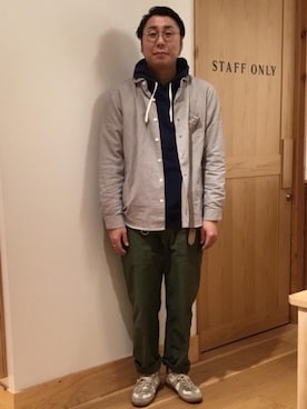 coen アベさん(メンズ・175cm)の冬コーディネート
