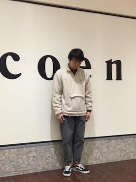 coen アベさん(メンズ・175cm)の冬コーディネート