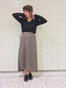 misu  azusaさん（レディース・164cm）の秋コーディネート