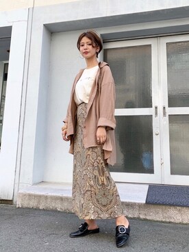 misu azusaさん(レディース・164cm)の秋コーディネート