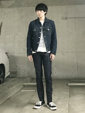 「Journal Standard TRISECT（トライセクト）のアイテム（ジャケット/アウター）」を使った、Hiroakiさん（メンズ・180cm）の秋コーディネート