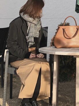 さっちんさん（レディース・161cm）の冬コーディネート