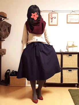 zhenmei*さん（レディース・161cm）の冬コーディネート