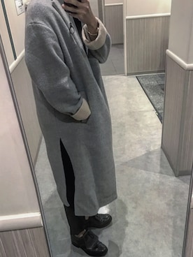 「ENFOLD（エンフォルド）のアイテム」を使った、Naoki Nisikawaさん（メンズ・172cm）の冬コーディネート