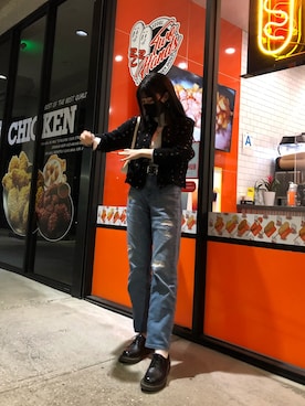 「NINE WEST（ナインウエスト）のアイテム」を使った、mikoさん（レディース・157cm）の秋コーディネート