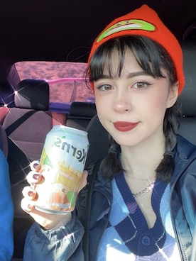 「アイテム（ドレスシューズ）」を使った、mikoさん（レディース・157cm）の冬コーディネート