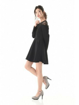 「Miminy Piminy（ミミニー ピミニー）のアイテム（シューズ）」を使った、Mafmof（マフモフ）さん（レディース・164cm）の冬コーディネート