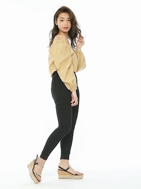 「Mafmof（マフモフ）のアイテム」を使った、Mafmof（マフモフ）さん（レディース・153cm）の夏コーディネート