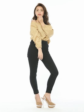 「Mafmof（マフモフ）のアイテム」を使った、Mafmof（マフモフ）さん（レディース・153cm）の夏コーディネート