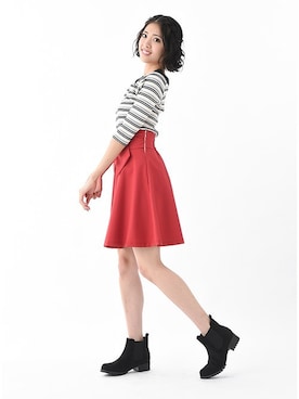 「Realta（レアルタ）のアイテム」を使った、Mafmof（マフモフ）さん（レディース・164cm）の秋コーディネート