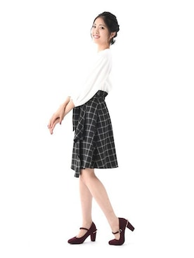 「Realta（レアルタ）のアイテム」を使った、Mafmof（マフモフ）さん（レディース・158cm）の秋コーディネート