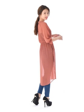 「Mafmof（マフモフ）のアイテム」を使った、Mafmof（マフモフ）さん（レディース・164cm）の秋コーディネート